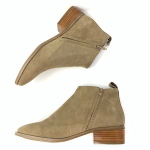 dolce vita totem suede bootie